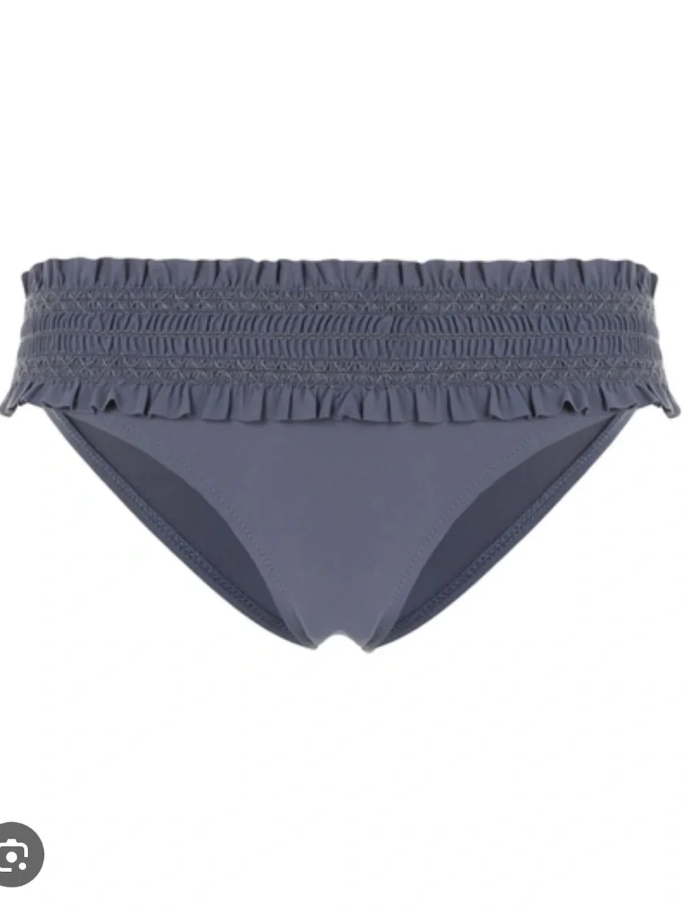 Tory Burch Costa Smocked Hipster Bikini Bottoms